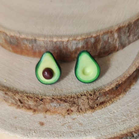 Avokádó fülbevaló