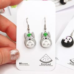 Totoro earrings