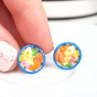 Ramen leves fülbevaló