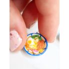 Ramen leves fülbevaló