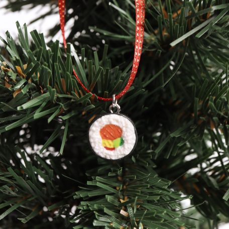 Sushi karácsonyfadísz