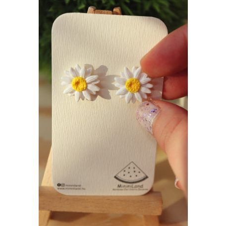 Bedugós margaréta fülbevaló