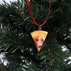 Pizza karácsonyfadísz