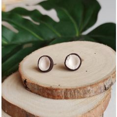 Bedugós kókusz fülbevaló