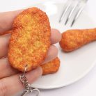 Rántott hús kulcstartó