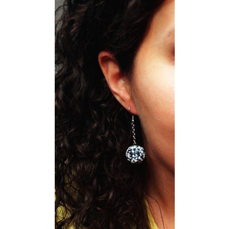 Kókuszgolyó fülbevaló