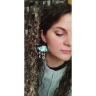 Lógós felhő fülbevaló