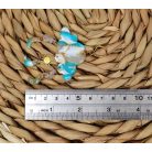 Lógós felhő fülbevaló