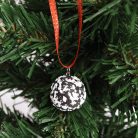 Kókuszgolyó karácsonyfadísz