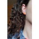 Amerikai palacsinta fülbevaló