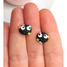 Soot sprite stud earrings