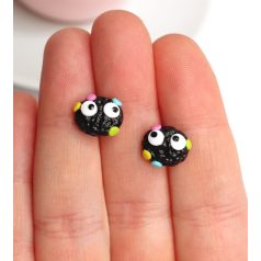 Soot sprite stud earrings