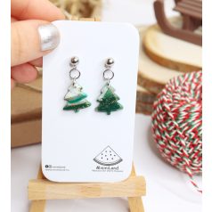 Fenyőfa fülbevaló