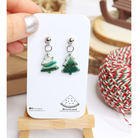 Fenyőfa fülbevaló