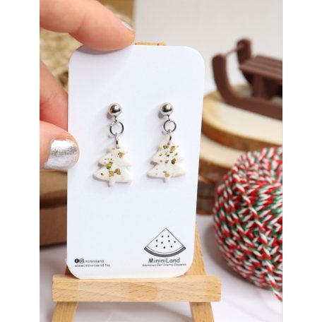 Fenyőfa fülbevaló