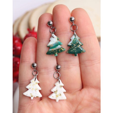 Fenyőfa fülbevaló