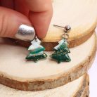 Fenyőfa fülbevaló