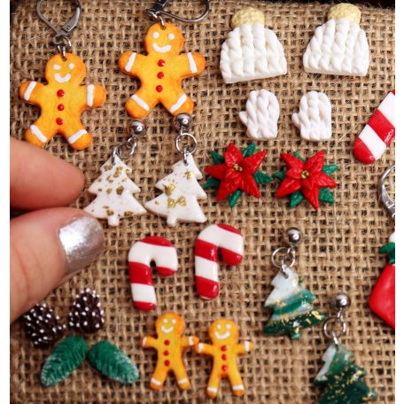 Fenyőfa fülbevaló