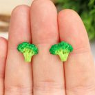 Brokkoli fülbevaló