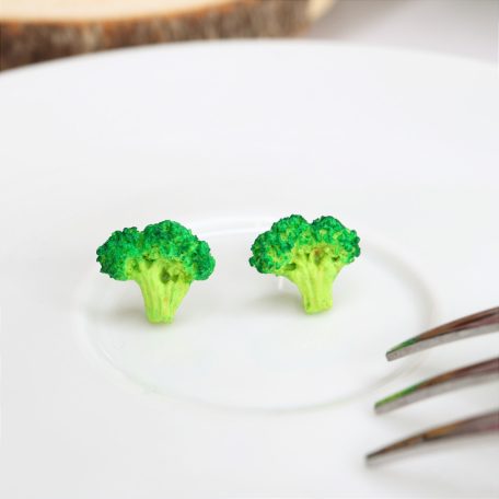 Brokkoli fülbevaló