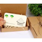 Brokkoli fülbevaló