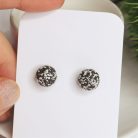 Bedugós kókuszgolyó fülbevaló