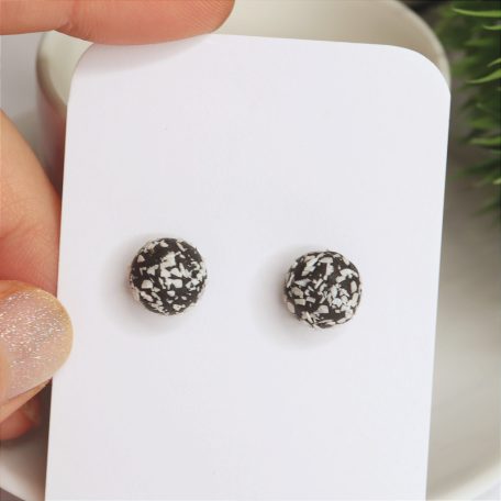 Bedugós kókuszgolyó fülbevaló