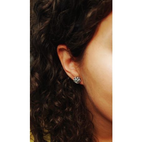 Bedugós kókuszgolyó fülbevaló