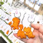 Dinó nuggets kulcstartó