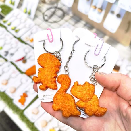 Dinó nuggets kulcstartó