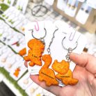 Dinó nuggets kulcstartó