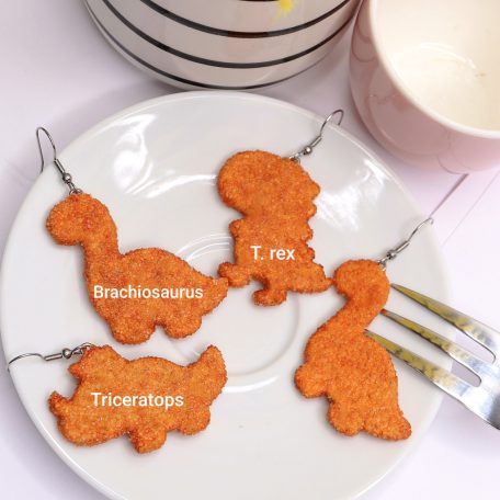 Dinó nuggets kulcstartó