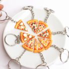 Pizza Keychain