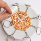 Pizza Keychain