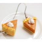 Sütőtökös pite fülbevaló