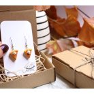 Sütőtökös pite fülbevaló