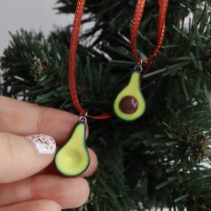 Avokádó karácsonyfadísz