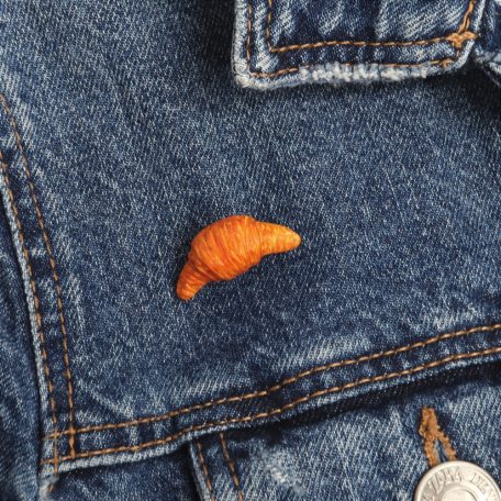 Croissant Pin