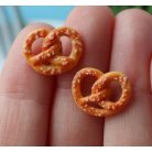 Sós perec fülbevaló