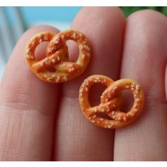 Sós perec fülbevaló