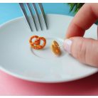 Sós perec fülbevaló