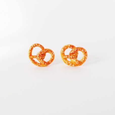 Sós perec fülbevaló