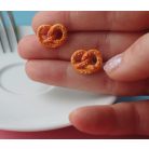 Sós perec fülbevaló