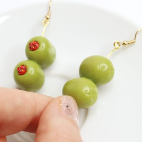 Olive Cocktail Earrings