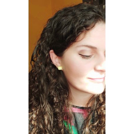 Bedugós Macaron fülbevaló