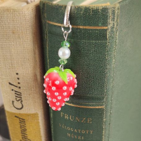 Strawberry Pearl Bookmark