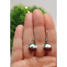 Karácsonyi csokis puding fülbevaló