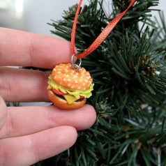 Hamburger karácsonyfadísz