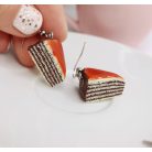  Dobostorta fülbevaló